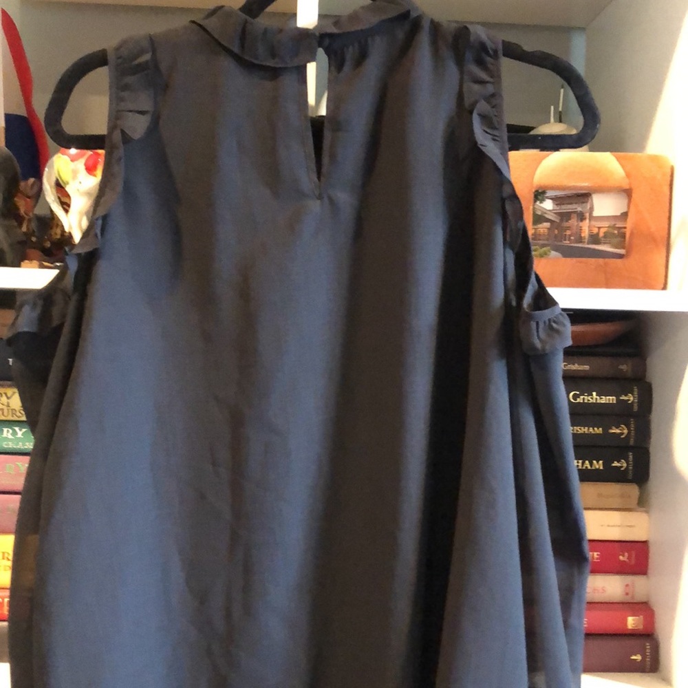 BLU PEPPER PLUS Cold Shoulder long sleeve top. - Picture 8 of 12